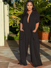 Load image into Gallery viewer, Dropshipping Summer Jumpsuits | Women Fashion Satin Jumpsuit |