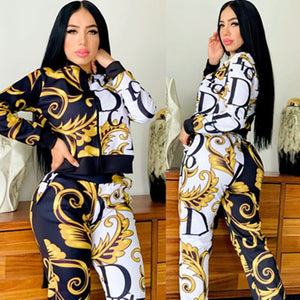 2022 Top Quality Hoodies Set Patchwork Tracksuits Casual Young