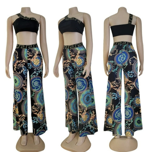 H.y 2022 Summer New Fashion Sexy Trend Printing Casual Trousers